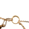 Chloé Gold Plated Chloe Symbols and Shearling Tail Bag Charm Secondhand