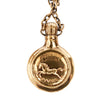 Chloé Gold Plated Chloe Symbols and Shearling Tail Bag Charm Secondhand