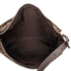 Fendi Zucca Canvas Mamma Forever Zip Shoulder Bag Secondhand