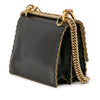 Fendi Small Scalloped Leather Kan I Crossbody Secondhand