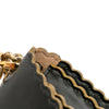 Fendi Small Scalloped Leather Kan I Crossbody Secondhand