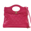 Chanel Large Quilted Glazed Calfskin 31 Shopping Bag Secondhand