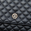 Chanel CC Microquilted Lambskin Wallet On Chain Secondhand