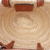Celine Nano Raffia Cuir Triomphe Classic Panier Tote Secondhand