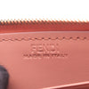 Fendi Mini Leather FF Diamond Zip Around Wallet Secondhand