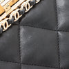 Chanel CC Quilted Lambskin Frame Chain Bag Secondhand