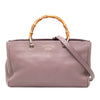 Gucci Medium Calfskin Bamboo Shopper Satchel Secondhand
