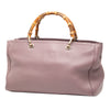 Gucci Medium Calfskin Bamboo Shopper Satchel Secondhand
