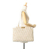 Secondhand Fendi Large Zucca Corda Iconic Peekaboo Satchel
