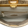 Secondhand Fendi Large Zucca Corda Iconic Peekaboo Satchel