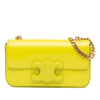 Celine Calfskin Cuir Triomphe Chain Shoulder Bag Secondhand