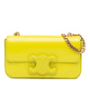 Celine Calfskin Cuir Triomphe Chain Shoulder Bag Secondhand