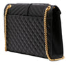 Saint Laurent Medium Grain De Poudre Triquilt Monogram Envelope Bag Secondhand