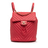 Chanel Small Chevron Calfskin Urban Spirit Backpack Secondhand