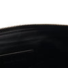 Balenciaga Lambskin Motocross Logo Print Classic Clutch Secondhand