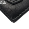 Balenciaga Lambskin Motocross Logo Print Classic Clutch Secondhand