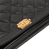 Chanel Quilted Caviar Boy Wallet on Chain Secondhand