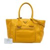 Prada Vitello Daino Front Pocket Open Convertible Tote Secondhand