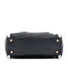 Prada Bicolor Saffiano Cuir Trimmed Canvas Satchel Secondhand