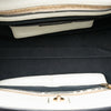 Prada Bicolor Saffiano Cuir Trimmed Canvas Satchel Secondhand