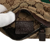 Gucci GG Canvas Web Double Pocket Belt Bag Secondhand