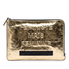 Chanel Metallic Crinkled Calfskin Feministe Mais Feminine Pouch Secondhand