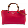 Gucci Medium Calfskin Bamboo Shopper Satchel Secondhand