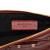Balenciaga Lambskin Motocross Giant 12 Zip Around Flat Clutch Secondhand