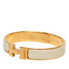 Hermès Narrow Enamel Clic H Bracelet PM Secondhand