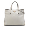 Prada Saffiano Soft Triple Pocket Tote Secondhand