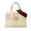Gucci Quilted Leather Dionysus Web Satchel Secondhand