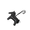 Hermès Milo Lambskin GriGri Rodeo Bag Charm GM Secondhand
