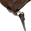 Ferragamo Gancini Suede Shoulder Bag Secondhand
