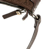 Ferragamo Gancini Suede Shoulder Bag Secondhand