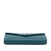 Saint Laurent Grain De Poudre Matelasse Chevron Monogram Chain Wallet Secondhand