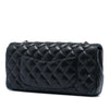 Chanel CC Quilted Lambskin East West Flap Secondhand