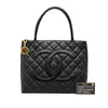 Chanel Caviar Medallion Tote Secondhand