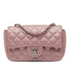 Chanel Mini Rectangular Classic Iridescent Lambskin Single Flap Secondhand