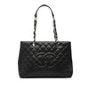 Secondhand Chanel Caviar Grand Shopping Tote