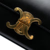 Celine Shiny Calfskin Triomphe Claude Shoulder Bag Secondhand
