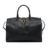 Saint Laurent Large Leather Cabas Chyc Satchel Secondhand