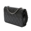 Chanel CC Quilted Crinkled Patent Wallet On Chain Secondhand