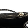 Chanel CC Quilted Crinkled Patent Wallet On Chain Secondhand