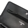 Chanel CC Quilted Crinkled Patent Wallet On Chain Secondhand