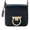 Ferragamo Leather Gancini Flap Crossbody Secondhand