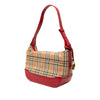 Burberry Haymarket Check Canvas Shoulder Bag Secondhand