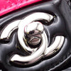 Secondhand Chanel Medium Classic Bicolor Patent Double Flap