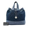 Chanel Quilted Denim Medallion Backpack Secondhand