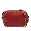 Secondhand Valentino Grainy Calfskin Rockstud Camera Bag