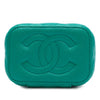 Chanel Mini Quilted Caviar CC Sweetheart Vanity Case with Chain Secondhand
